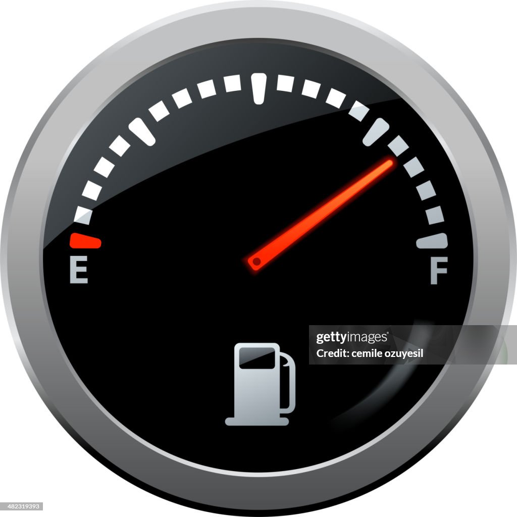 Indicador de Nível de combustível Símbolo