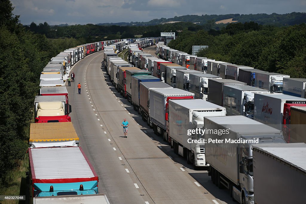 Operation Stack Continues To Cause Traffic Problems Throughout Kent