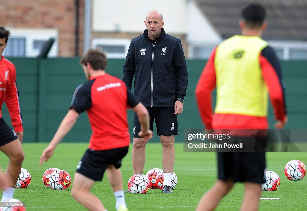 Liverpool FC Training Session