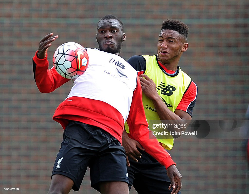 Liverpool FC Training Session