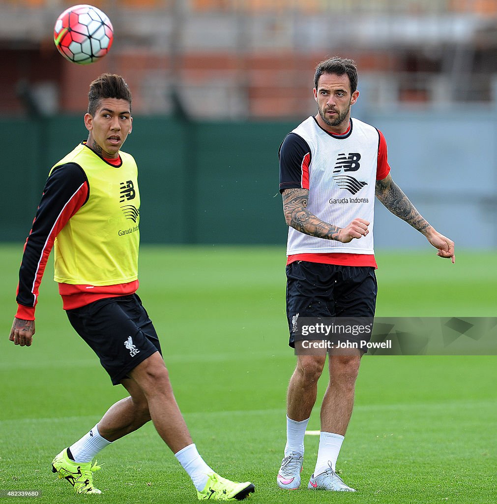 Liverpool FC Training Session