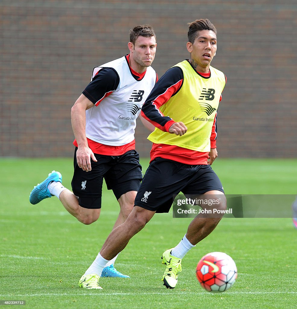 Liverpool FC Training Session