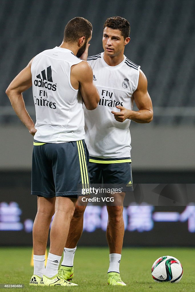 2015 International Champions Cup China Preview - Real Madrid Training Session