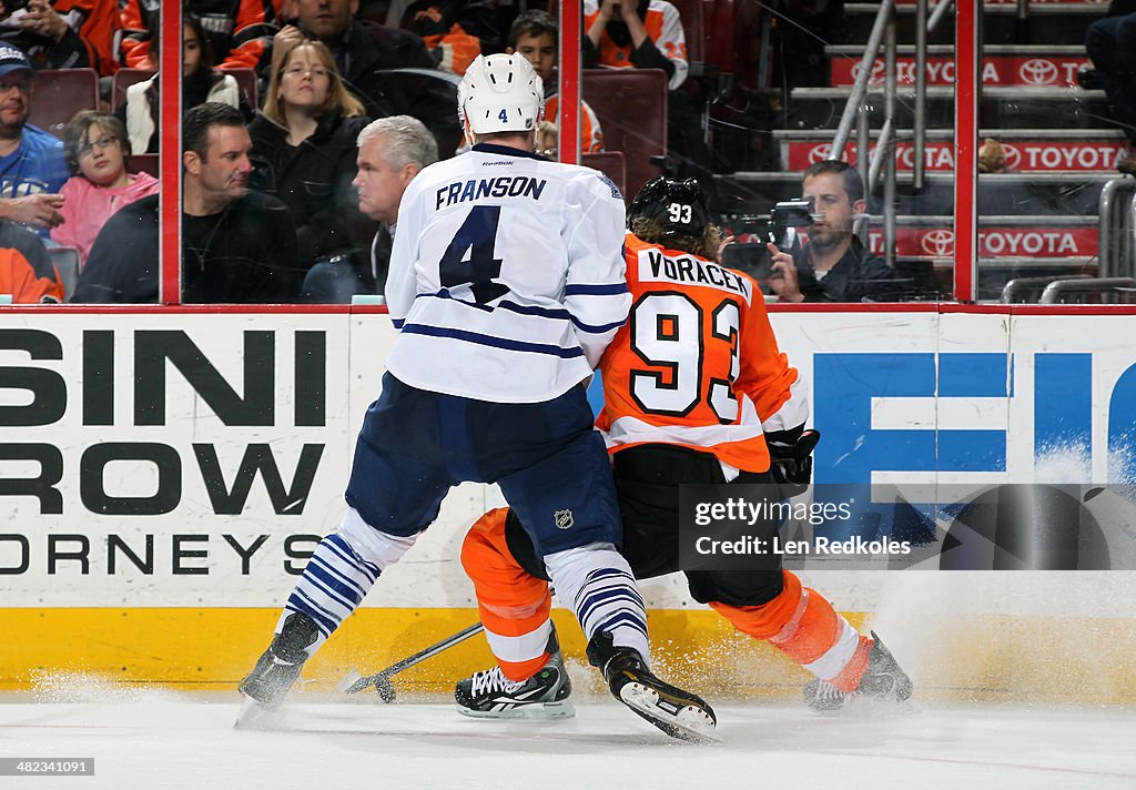 Toronto Maple Leafs v Philadelphia Flyers