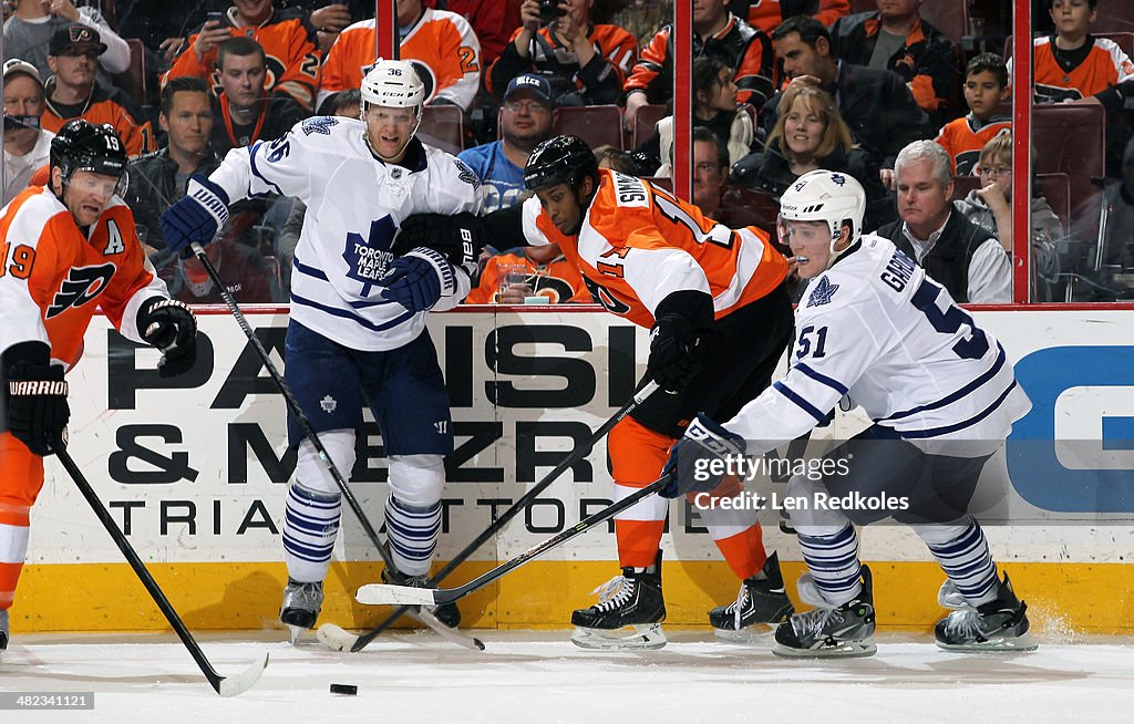 Toronto Maple Leafs v Philadelphia Flyers