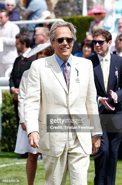Lord March on day three of the Qatar Goodwood Festival at Goodwood Racecourse on July 30, 2015 in Chichester, England.