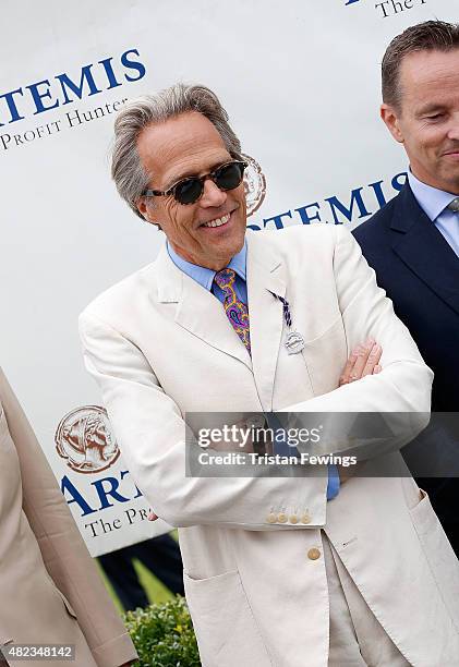 Lord March on day three of the Qatar Goodwood Festival at Goodwood Racecourse on July 30, 2015 in Chichester, England.