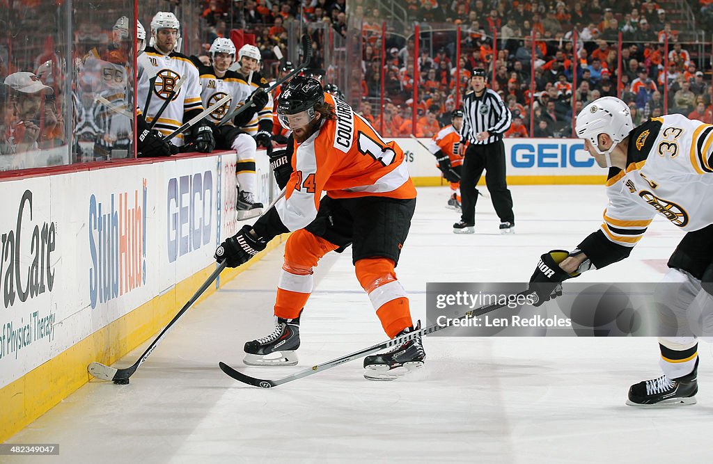 Boston Bruins v Philadelphia Flyers