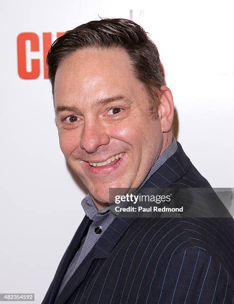 Actor Jeff Richards attends the "I Am Chris Farley" Los Angeles Premiere at Linwood Dunn Theater at the Pickford Center for Motion Study on July 29,...