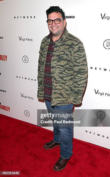 Actor Horatio Sanz attends the "I Am Chris Farley" Los Angeles Premiere at Linwood Dunn Theater at the Pickford Center for Motion Study on July 29,...