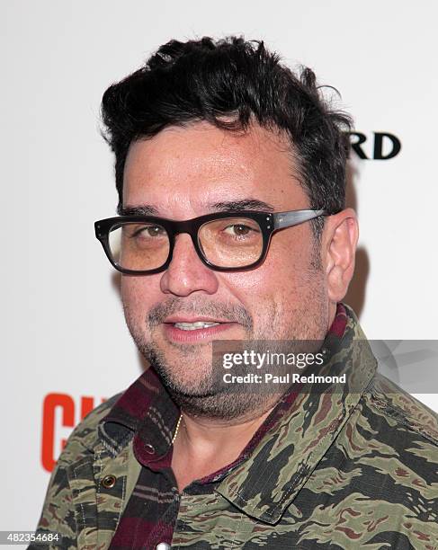 Actor Horatio Sanz attends the "I Am Chris Farley" Los Angeles Premiere at Linwood Dunn Theater at the Pickford Center for Motion Study on July 29,...