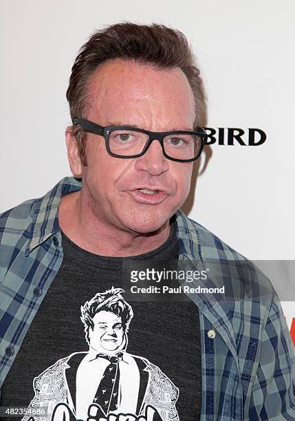 Actor Tom Arnold attends the "I Am Chris Farley" Los Angeles Premiere at Linwood Dunn Theater at the Pickford Center for Motion Study on July 29,...