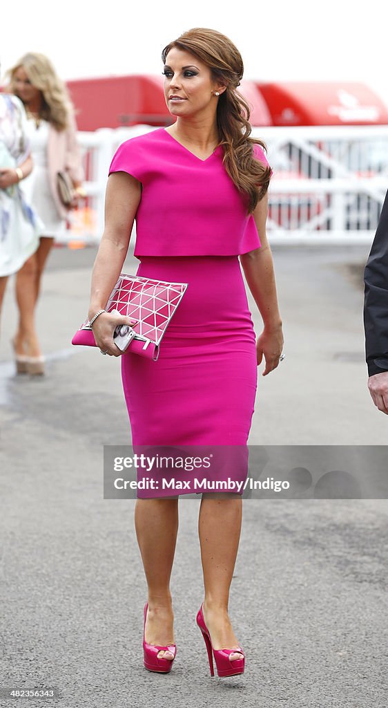 Fashion And Celebrities At Aintree - Day 1