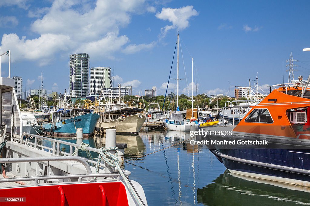 Darwin city from Darwin Marina