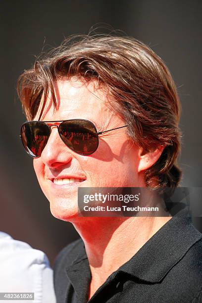 Tom Cruise attends the world premiere for the film 'Mission Impossible - Rogue Nation' at Staatsoper on July 23, 2015 in Vienna, Austria.