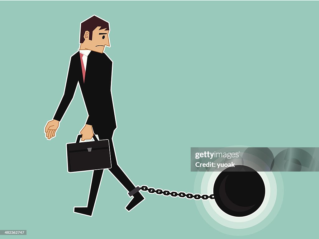 Empresário com