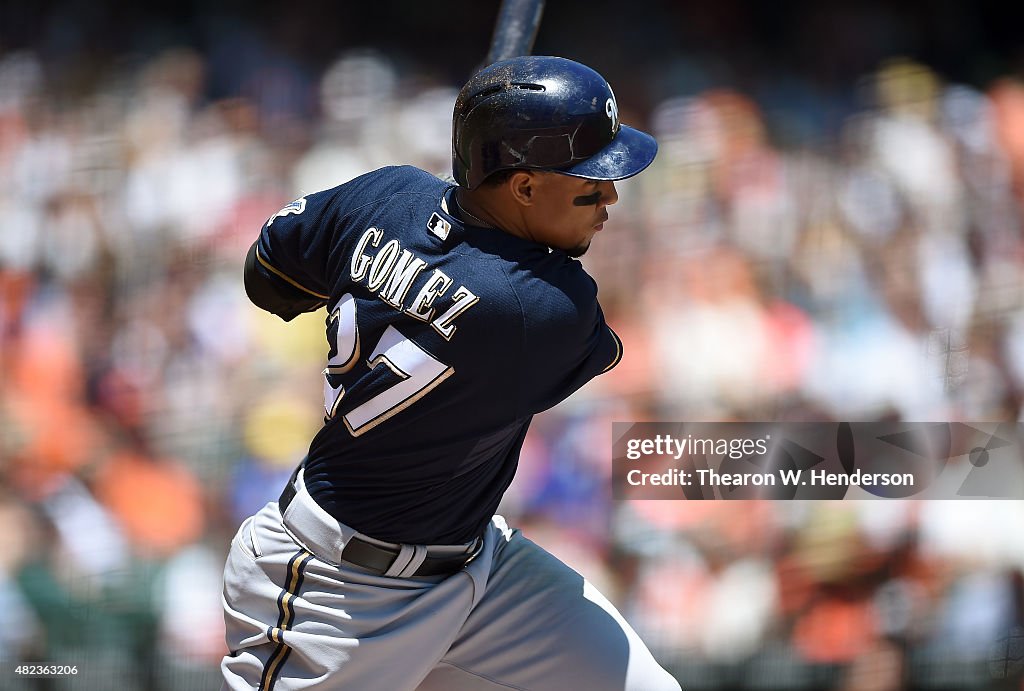 Milwaukee Brewers v San Francisco Giants