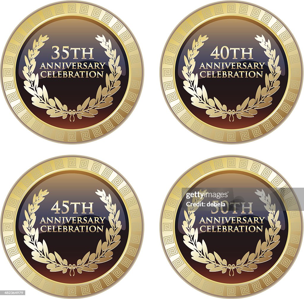 Anniversary Celebration Medals Collection