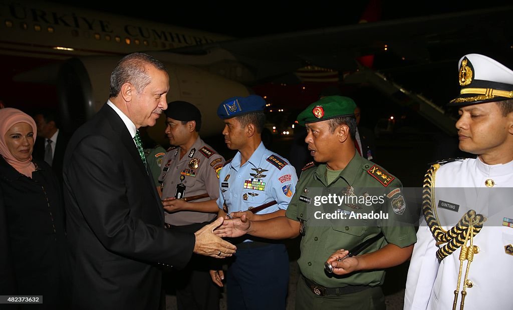 Turkish President Erdogan visits Indonesia