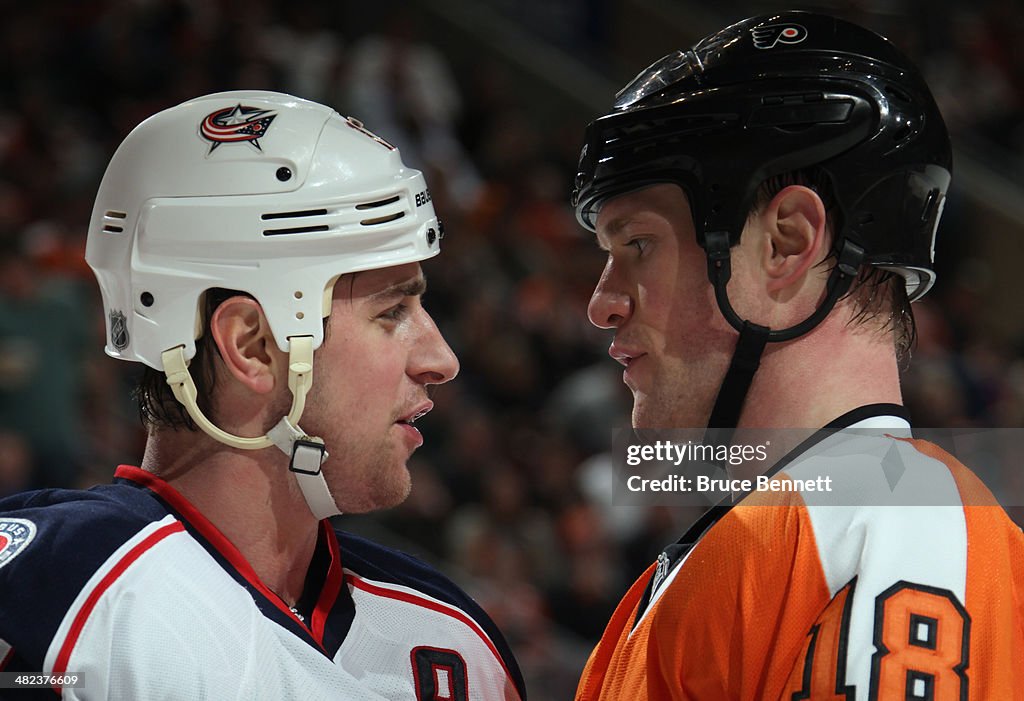 Columbus Blue Jackets v Philadelphia Flyers