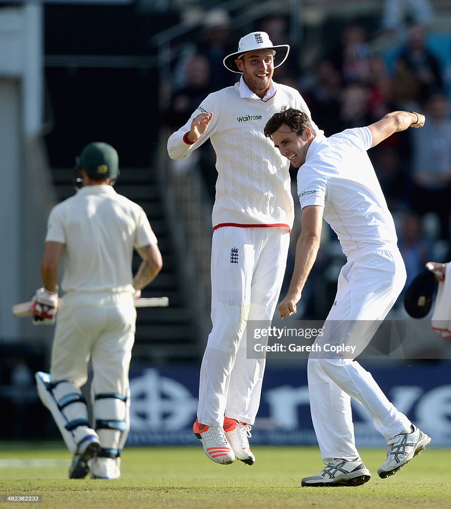 England v Australia: 3rd Investec Ashes Test - Day Two