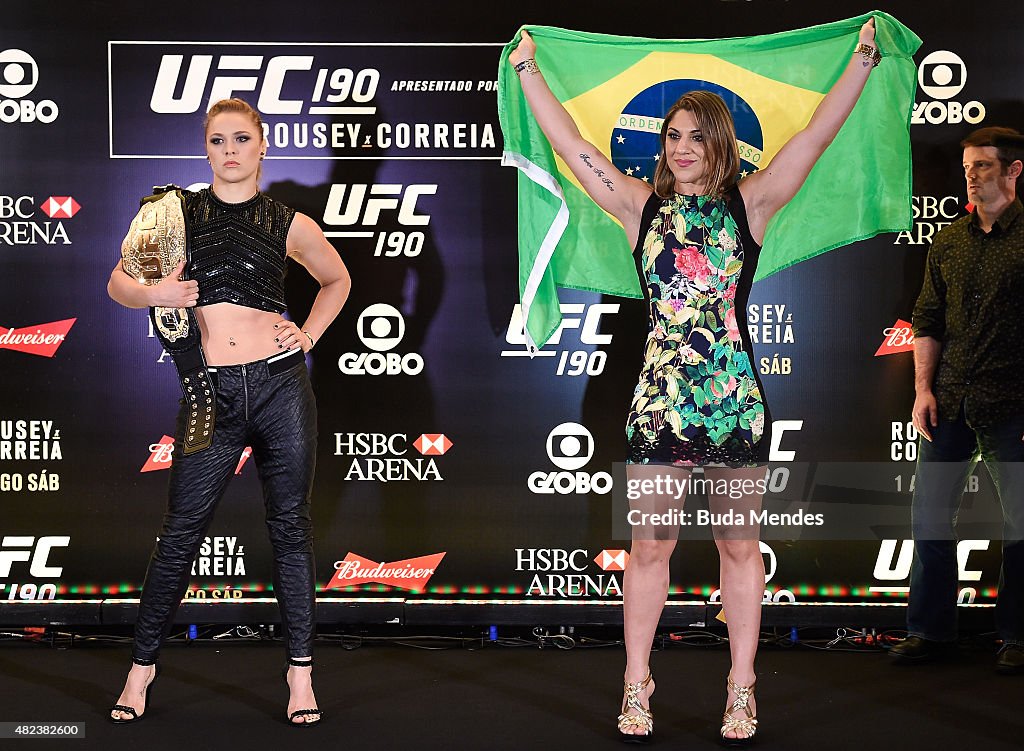 UFC 190 Ultimate Media Day