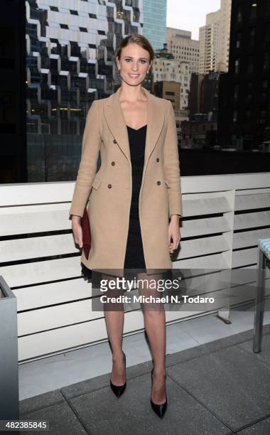 Julie Henderson attends Social Life Magazine's Heath & Beauty Event at Social Life Residence on April 3, 2014 in New York City.