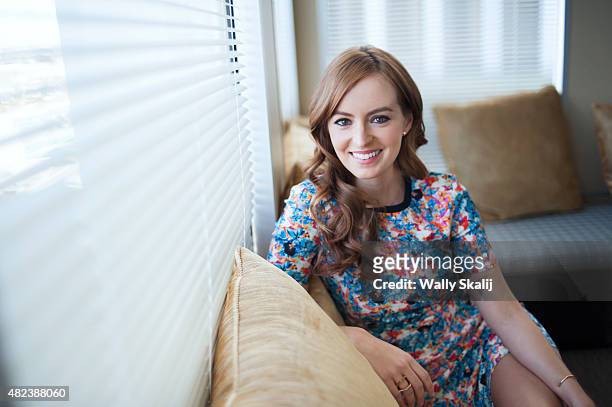 Actress Ahna O'Reilly is photographed for Los Angeles Times on December 10, 2013 in Beverly Hills, California. PUBLISHED IMAGE. CREDIT MUST READ:...