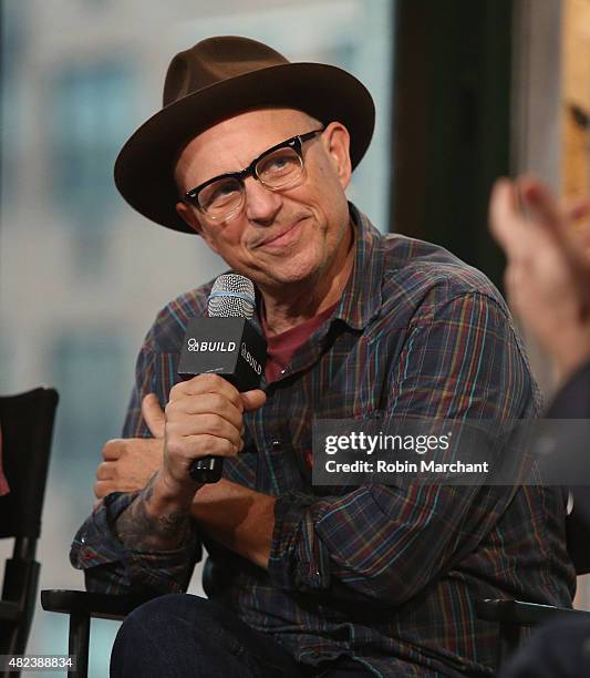 Comedian Bobcat Goldthwait attends AOL BUILD Speaker Series Presents: "Call Me Lucky" at AOL Studios In New York on July 30, 2015 in New York City.