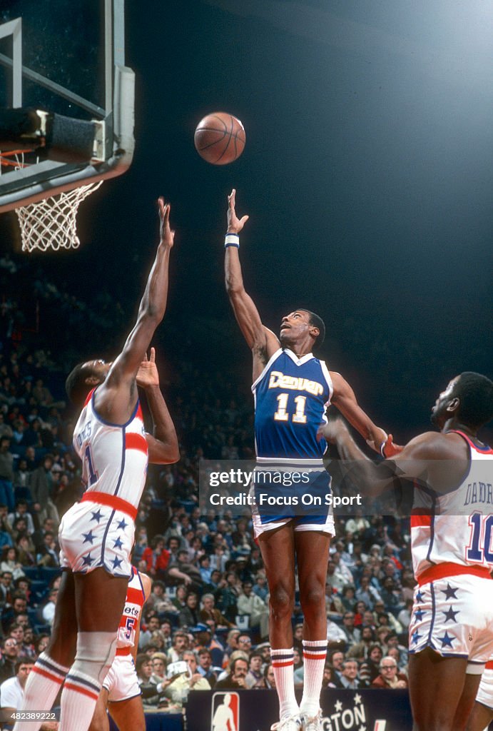 Denver Nuggets v Washington Bullets