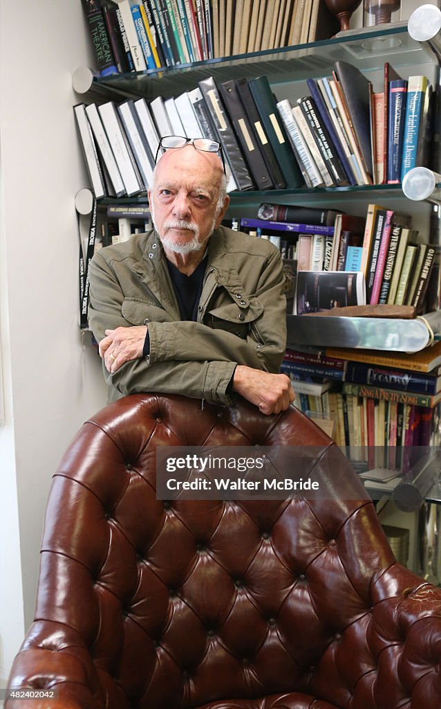 A Visit With Hal Prince In His Office On July 30, 2015 In New York City