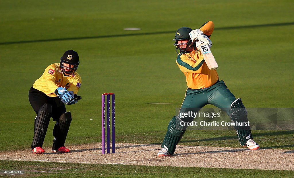 Sussex v Nottinghamshire - Royal London One-Day Cup