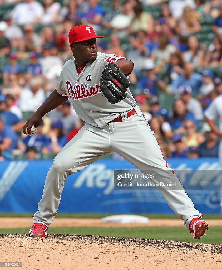 Philadelphia Phillies v Chicago Cubs