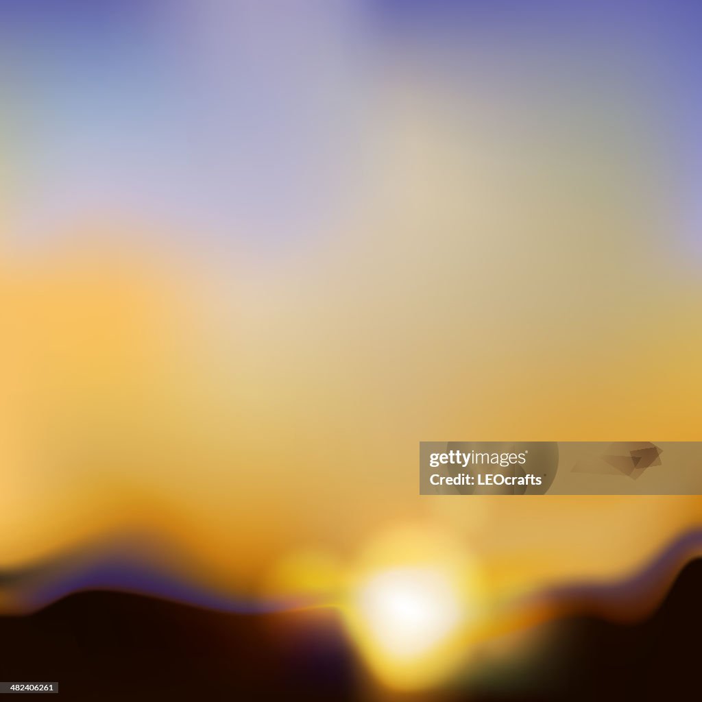 Sunset Raster Image Sunset High-Res Vector Graphic - Getty Images
