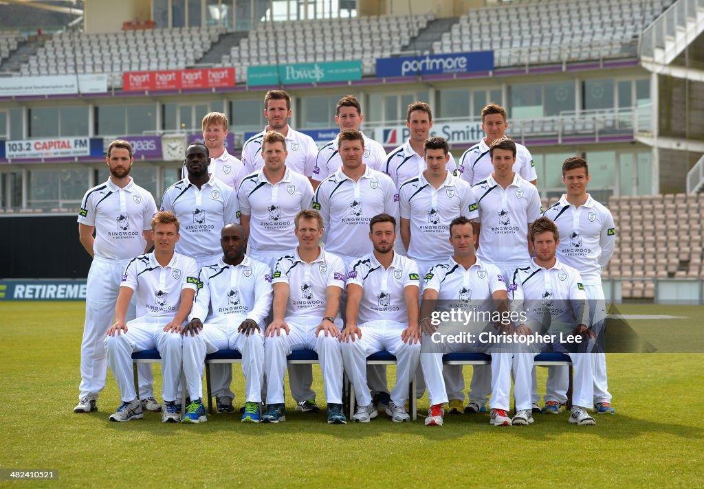 Hampshire CCC Photocall