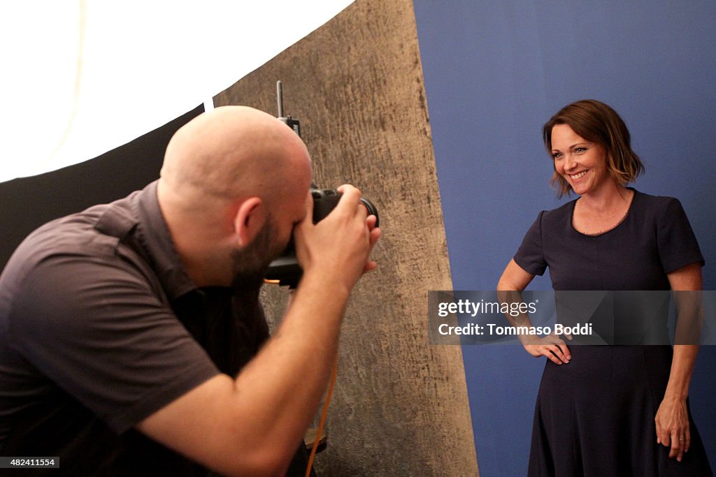 Behind The Scenes Of The Getty Images Portrait Studio Powered By Samsung Galaxy At 2015 Summer TCA's