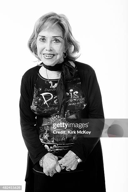 Voice actress June Foray is photographed for Los Angeles Times on September 20, 2013 in Los Angeles, California. PUBLISHED IMAGE. CREDIT MUST BE:...