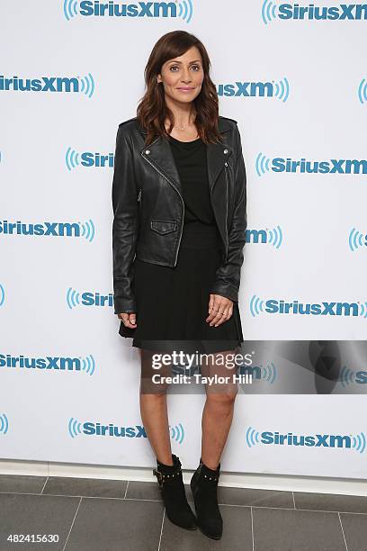 Natalie Imbruglia visits the SiriusXM Studios on July 30, 2015 in New York City.