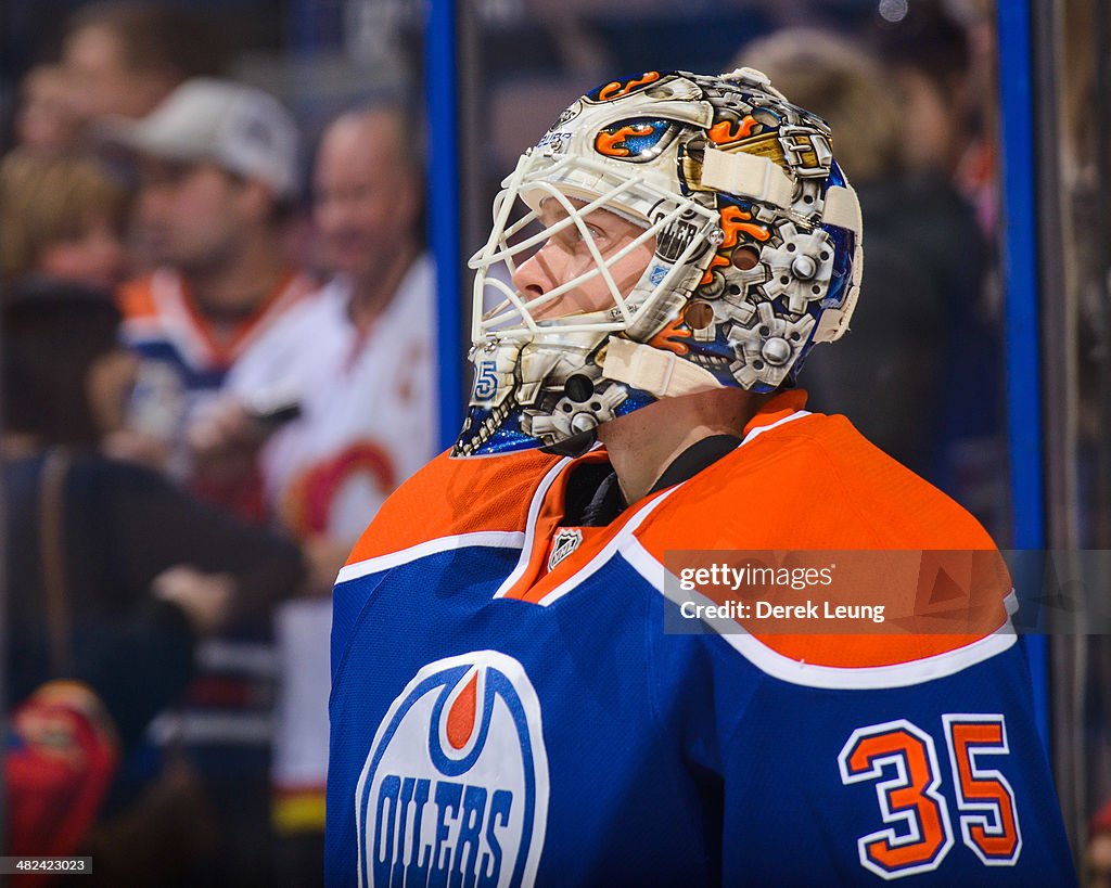 Calgary Flames v Edmonton Oilers