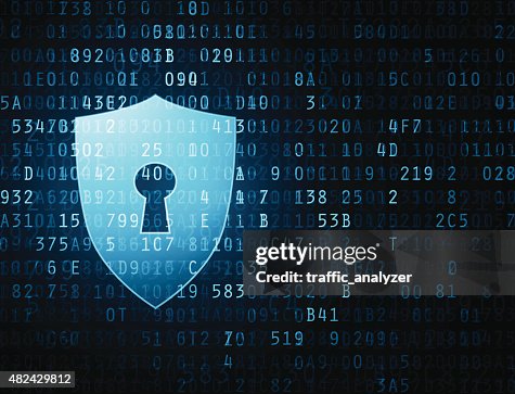 Abstract code background Abstract code background