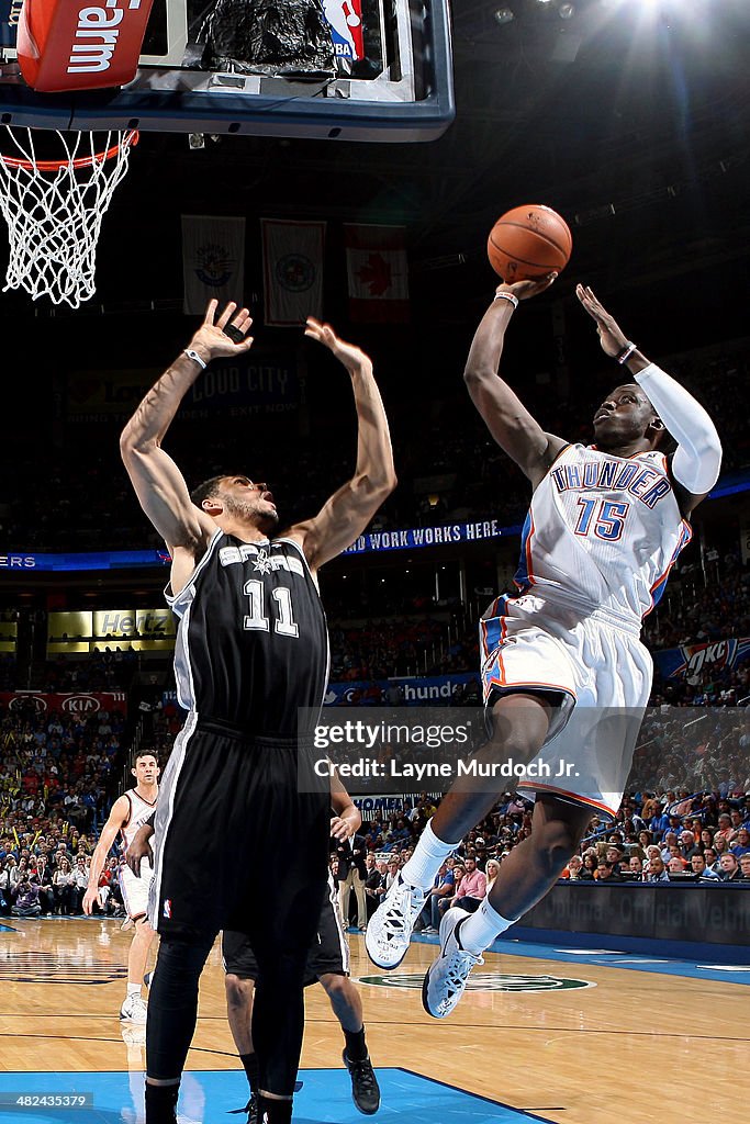 San Antonio Spurs v Oklahoma City Thunder