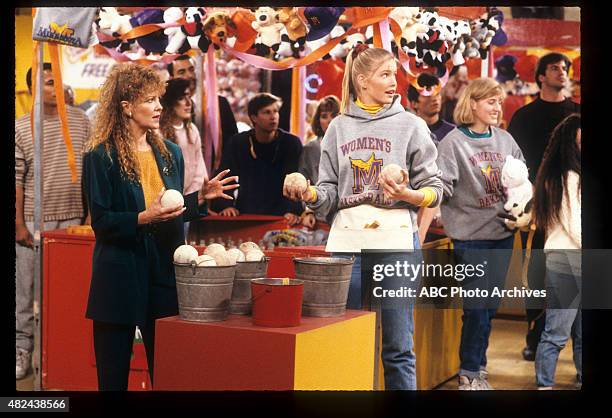 Carnival Knowledge" - Airdate: February 20, 1990. L-R: SHELLEY FABARES;TRACEY NEEDHAM