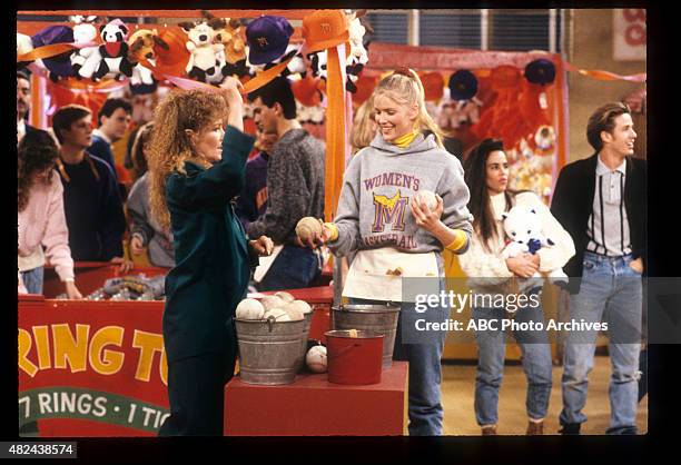 Carnival Knowledge" - Airdate: February 20, 1990. L-R: SHELLEY FABARES;TRACEY NEEDHAM