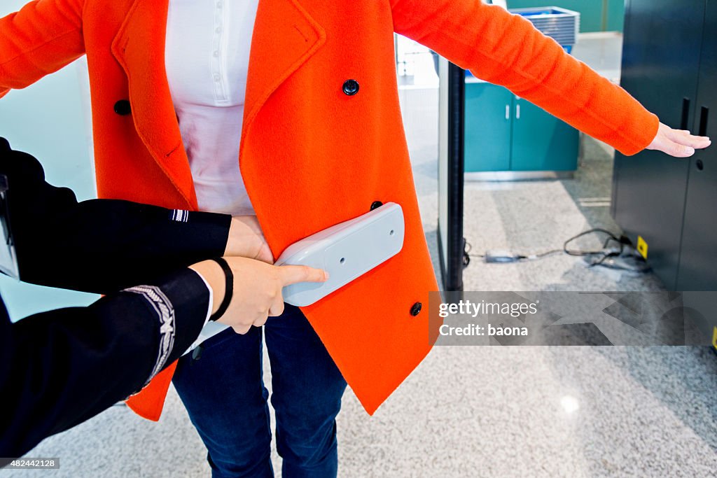 Airport security check