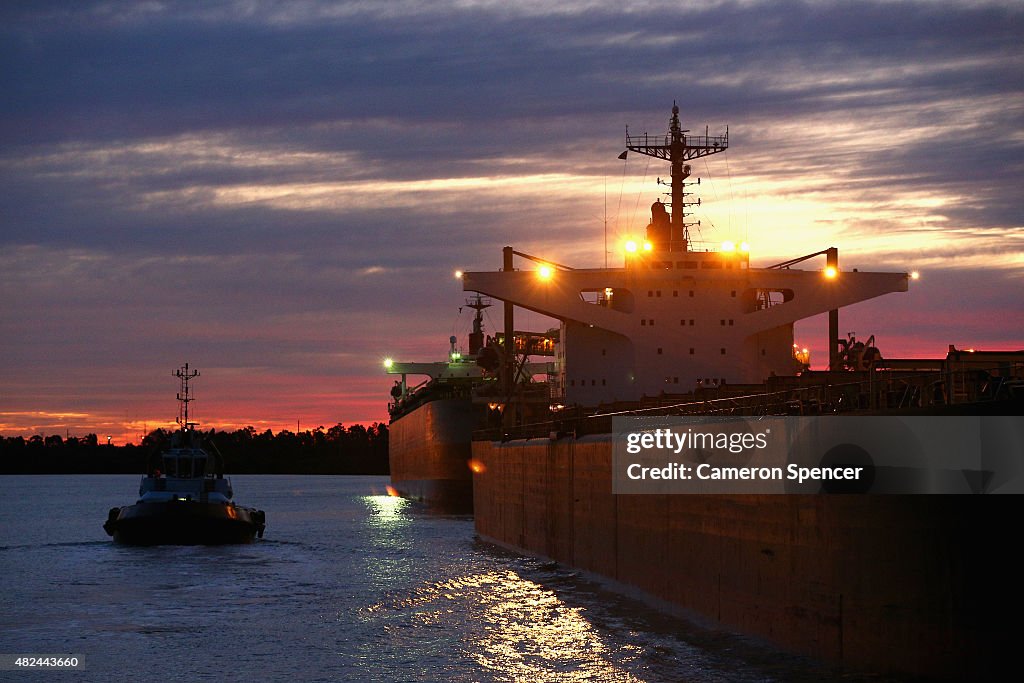Tugboat Masters Guide Ships Through Major Australian Port