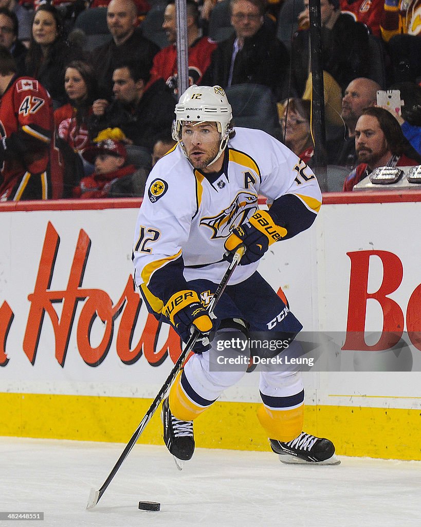 Nashville Predators v Calgary Flames