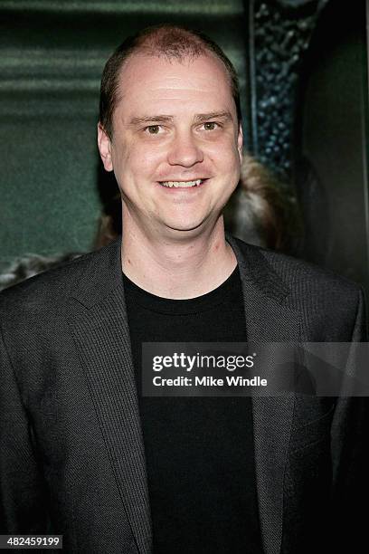 Director Mike Flanagan arrives at the screening of Relativity Media's "Oculus" at TCL Chinese 6 Theatres on April 3, 2014 in Hollywood, California.