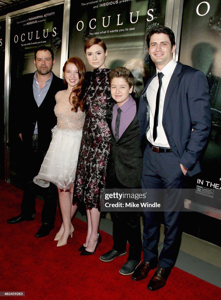 Screening Of Relativity Media's "Oculus" - Red Carpet