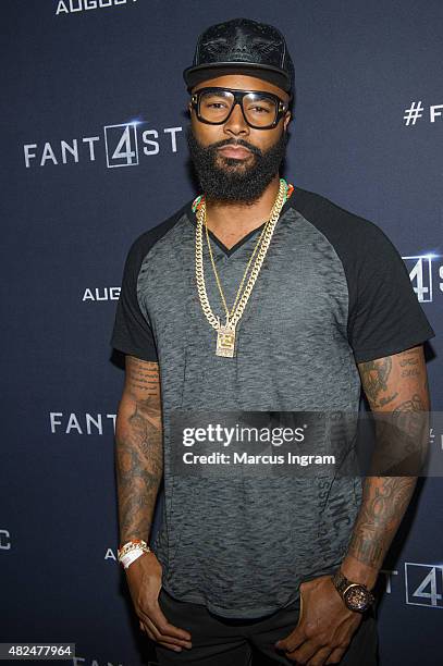 Mike Bless attends "Fantastic Four" Atlanta VIP Screening at Cinebistro on July 30, 2015 in Atlanta, Georgia.