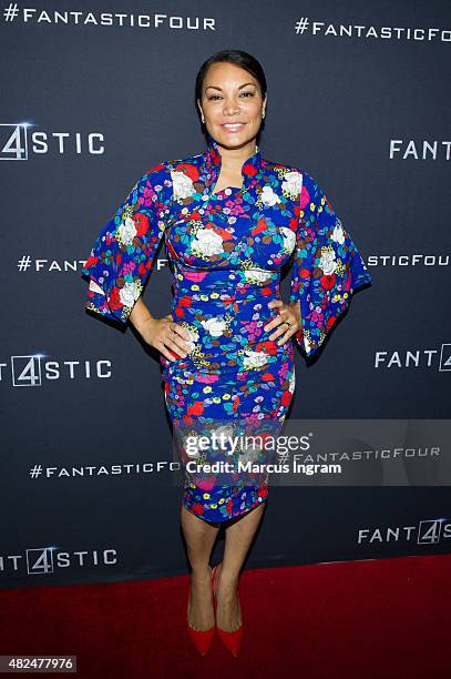 Egypt Sherrod attends "Fantastic Four" Atlanta VIP Screening at Cinebistro on July 30, 2015 in Atlanta, Georgia.